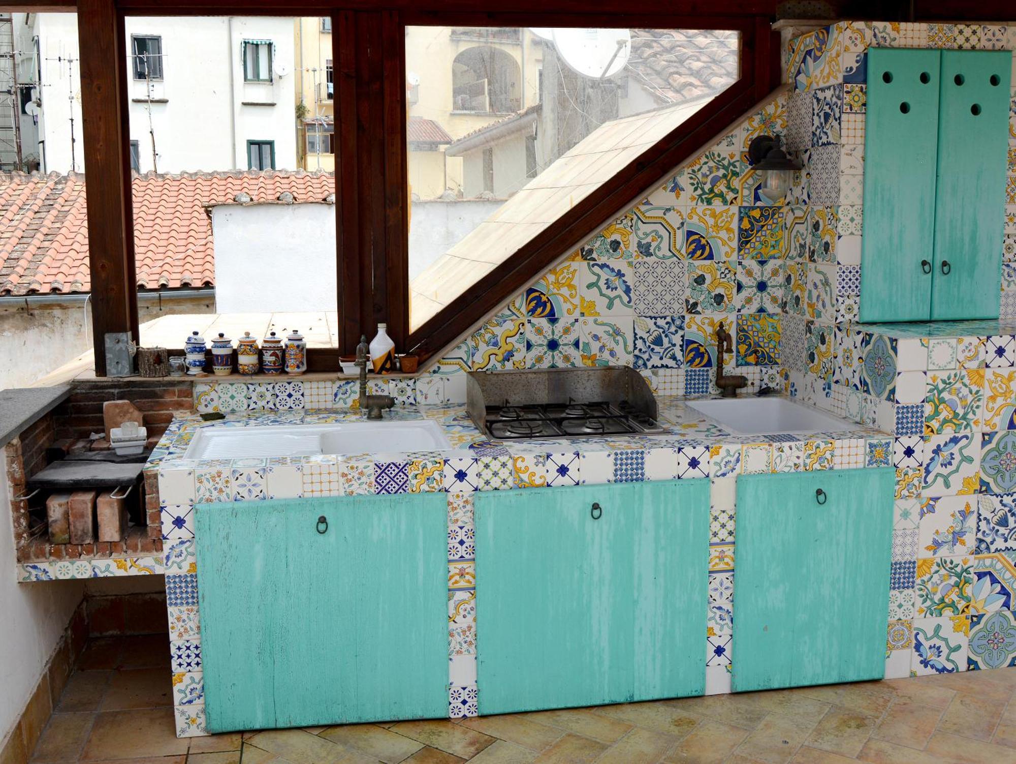 Terrazza Fruscione - Appartamento Con Terrazza Esclusiva Салерно Экстерьер фото